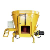 Buy cheap Dairy Farm 380v 15kw TMR Mixer Machine Poultry Feed Grinder Machine product