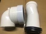 Cutting And Assembling Toilet Drain Pipe Manual Installation For Wall Arrangemen