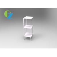 Buy cheap 3 Layer Small Steel Storage Racks Light Duty Metal Shelving OEM Service product