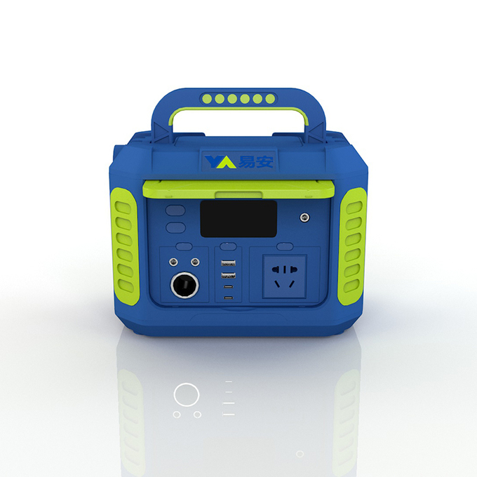 Lithium Portable Power Station 577Wh Rechargeable Solar Generator Battery Backup Power for Camping Outdoors RV Emergency 0