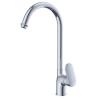 Buy cheap Chrome Polished Brass Kitchen Mixer Tap Bubbler Outlet Single Handle , Household Faucets from wholesalers