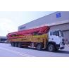 Buy cheap 55000kg Total Weight Red 2022 Concrete Boom Pump Truck for Heavy-Duty and Construction from wholesalers
