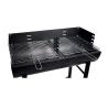 Buy cheap BBQ Half Drum Barrel Steel Picnic Camping Garden Patio Smoker Charcoal Grill Package Size 88.5*49*25 CM from wholesalers