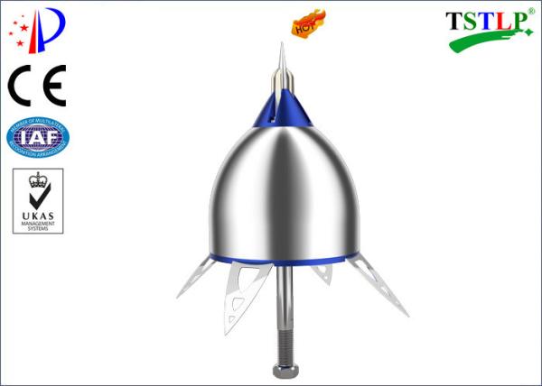 Quality Stainless Steel Ese Lightning Arrester High Efficiency Protect For High Buildings for sale