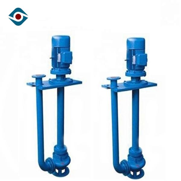 Buy cheap Blue Heavy Duty Vertical Shaft Pump Sand Mining Pump With Support Plate from wholesalers