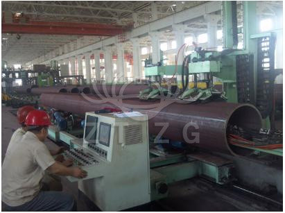 Erw X70 Api Tube Mill Welded Pipe Production