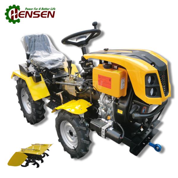 Buy cheap 4wd Synchro Diesel Tractor 18 HP 4 Wheel Drive Garden Tractor from wholesalers