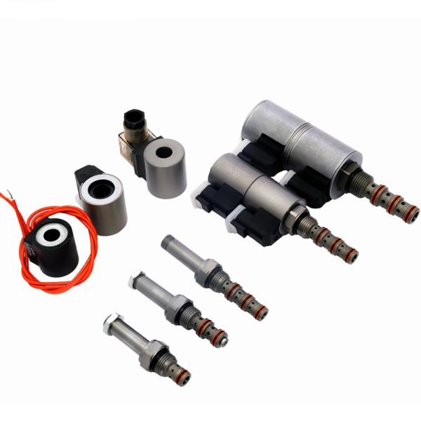 Buy cheap Energized Dual Coil Cartridge Solenoid Valve Hydraulic 4 Way 3 Position from wholesalers