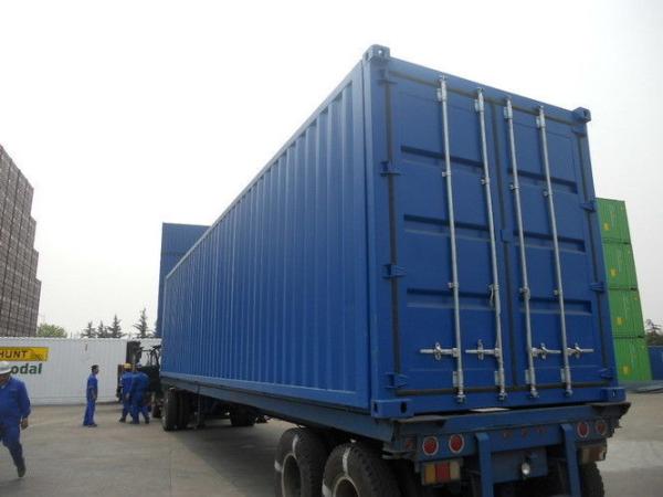 Buy cheap Transportation Insulated Shipping Container , Steel Storage Containers Side Open from wholesalers