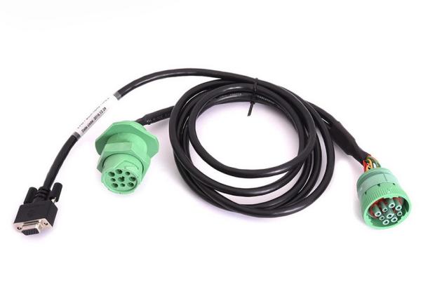 Buy cheap Deutsch 9 Pin J1939 Female to HD15 Pin Female and Amphenol Threaded J1939 Male Splitter Y Cable from wholesalers
