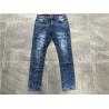 Buy cheap Soft Handfeel Mens Denim Jacket And Jeans Dark Wash Skinny Denim Jeans TW73248 from wholesalers