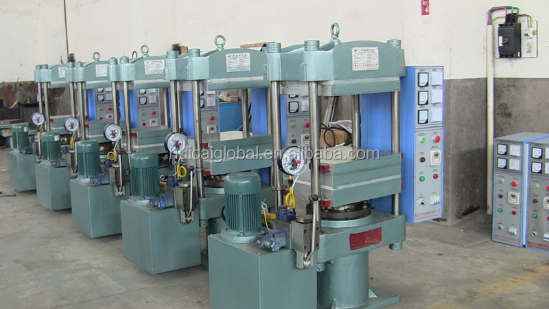 Newly Designed Semi-Automatic Rubber Vulcanizing Press Machine for Manufacturing