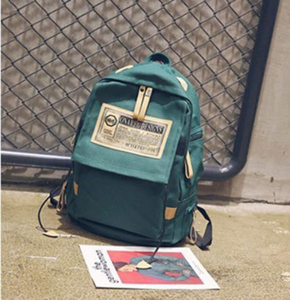 Custom new wholesale fashion Korean school boys custom canvas shoulder bag