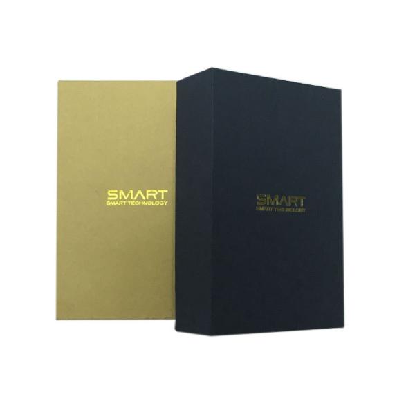 Buy cheap Lid And Tray Cell Phone Accessories Packaging Gold Foil UV Eco Friendly from wholesalers