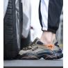 Buy cheap Breathable And Wear-Resistant Flying Woven Surface Safety Protection Anti-Smashing And Anti-Piercing Work Shoes from wholesalers