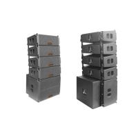 Buy cheap Black Plywood 8 Inch 250W Portable Line Array Speaker With Neodymium Drivers product