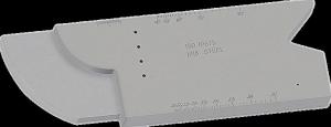 China Probe Index Beam Angle Ndt Iiw Type 2 Calibration Block on sale