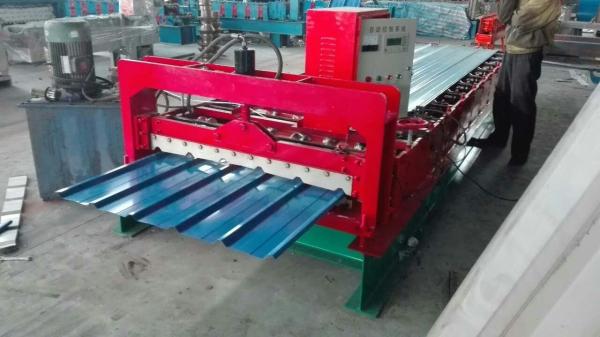 Buy cheap Steel Roofing Sheet Manufacturing Machine , 4 Kw Purlin Roll Former from wholesalers