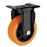 Buy cheap 75mm 3inch Orange Industrial Trolley Furniture PU/PVC Castor for Heavy-Duty Equipment from wholesalers