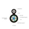 Buy cheap GYTC8S Fig 8 Direct Buried Fiber Optic Cable 24 Core Optical Fiber Cable from wholesalers