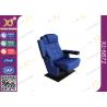 Buy cheap Blue Fabric Reclining Back Auditorium Theater Seating Furniture For Cinema from wholesalers