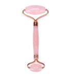 Length 150mm Pink Facial Jade Roller Quartz Guasha Stone