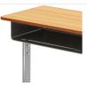 Buy cheap Steel Study Table And Chair For Students Classroom Metal Chair With Desk School Furniture from wholesalers
