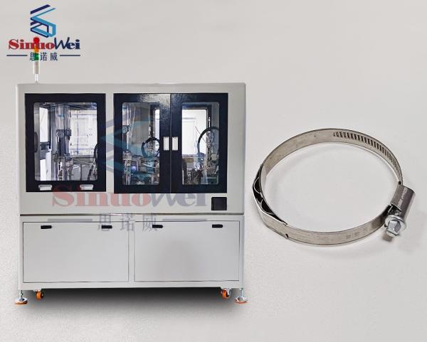 Buy cheap 1000 Pcs/Hour Hose Clamp Manufacturing Machine German Type Hose Clamp Machine OEM from wholesalers