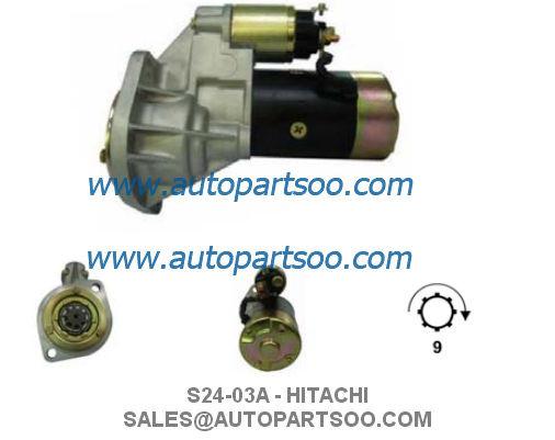 Buy cheap S24-03A S24-03B - HITACHI Starter Motor 24V 3.5KW 9T MOTORES DE ARRANQUE from wholesalers