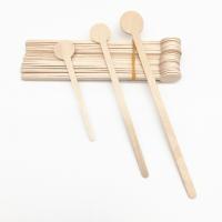 Buy cheap Disposable Round Head Birch Wooden Stir Sticks For Tea Coffee 150mm product