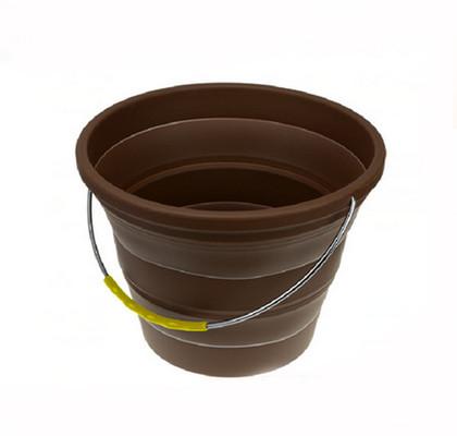 Buy cheap Virson 4.2L Eco-friendly material silicone water folding bucket.Outdoor fishing buckrt from wholesalers