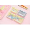 Buy cheap Boys girls solid color large capacity canvas pencil bag case, stationery pencil bag pen case school supplies pencilcase from wholesalers
