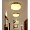 Buy cheap Wooden Round Ceiling Lights For Bedroom Iron Surface Mounted Rooms Lighting（WH-WA-28） from wholesalers