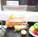 Eco-friendly PE two Track Vacuum Plastic Zipper,PE Hermetic Seal Zipper, Custom