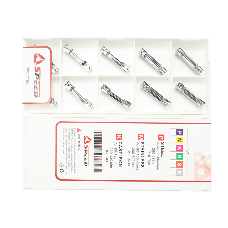 Cnc Carbide Parting Inserts Grooving Tools MGMN500-M for Aluminum
