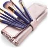 Buy cheap Skin Friendly 10pcs Cosmetic Makeup Brush Set With PU Leather Pouch from wholesalers