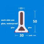 Waterproof Tape Flexible Silicone Self Adhesive Water Barrier for Shower