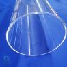 Buy cheap Customized High Quality Clear Quartz Glass Tube With Large Size Diameter Silica Glass from wholesalers