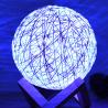 Buy cheap LED small wood cane twine Table Lamps Wicker lamp creative small table lamp(WH-MTB-112) from wholesalers