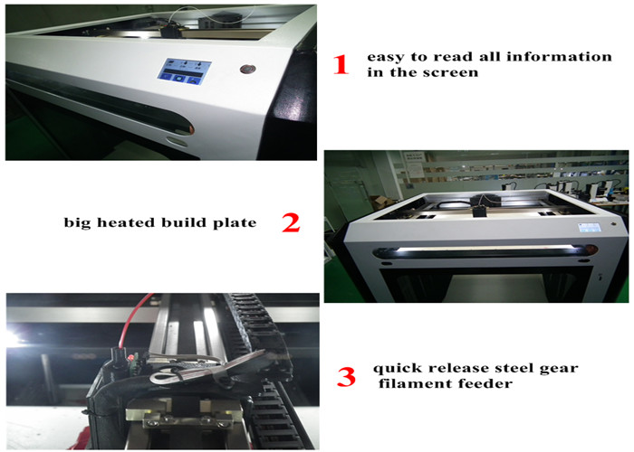 High Precision Printing For FDM 3D Printing Machine Largest Size 750 * 600*750 mm
