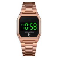 Buy cheap led watch touch screen 1679 boy fashion hand stainless steel touch led watch product