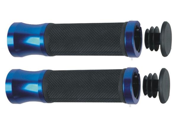 Buy cheap CNC Cut Bicycle Handlebar Grips Alloy Handle Grips Laser Printing Logo Available from wholesalers