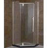 Buy cheap Enclose Pivot Walk In Tempered Glass Shower Enclosure 8mm Glass Shower Cabin from wholesalers