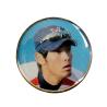 Buy cheap Customized Printed Pin Badges In Zinc Alloy Material With Single Metal Color from wholesalers