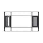 Wind Pressure Resistance Level 9 Triple Glazed Casement Windows for Custom