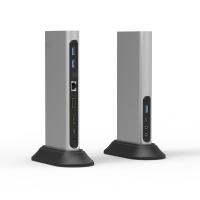 Buy cheap 60W PD HDMI VGA Thunderbolt 3 Docking Station Dual Monitor product