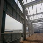 Customizable Prefabricated Metal Workshop Sheds Insulation Steel Structure For