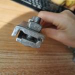 Galvanized Guy Clamp Bolt Type Cable Suspension Clamp