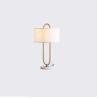 Buy cheap Home Villa Metal Fabric AC110V Art Deco Style Table Lamps from wholesalers