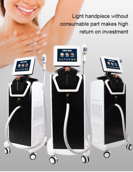 Buy cheap Vertical Type 808/755/1064nm Fiber Coupled Diode Laser Device For Hair Removel from wholesalers